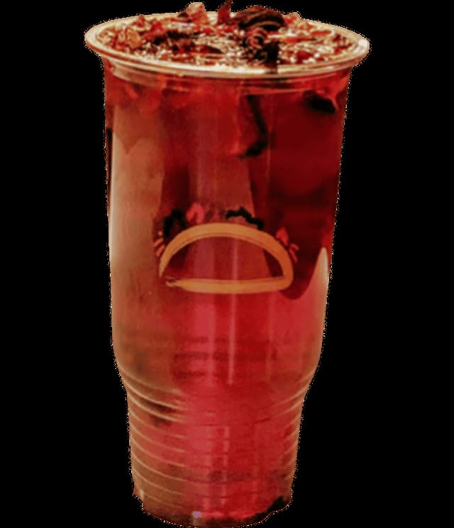 Bebida De Jamaica Grande / Large Hibiscus Drink.