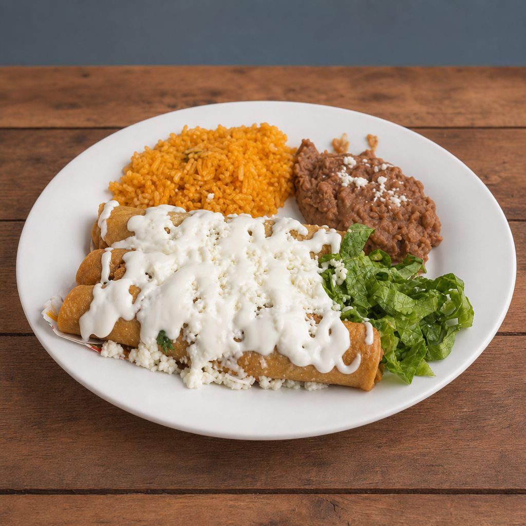 Tacos Dorados / Golden Tacos.