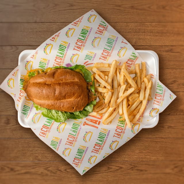 Torta De Pollo / Chicken Torta.